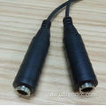 USB-Splitter Tesco Gold-plattierte Kopfhörer Split-Adapter mit